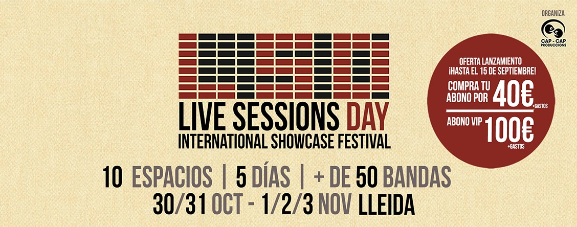 Live Sessions Day: ¿la hora de Lleida?