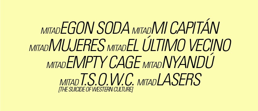 Ornitofest 2014: Egon Soda, Mi Capitán, Mujeres, El Último Vecino…